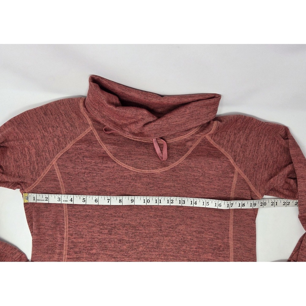 Kuhl Léa Pullover Sweater Women's Size Large‎ Salmon Coral Cowl Neck NWOT - Picture 4 of 8